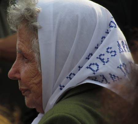 One of the Madres de la Plaza de Mayo